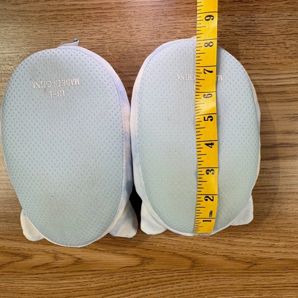 Squishmallows Kids‎ Slippers Blue White Fox Cloud Animal Size 13/1